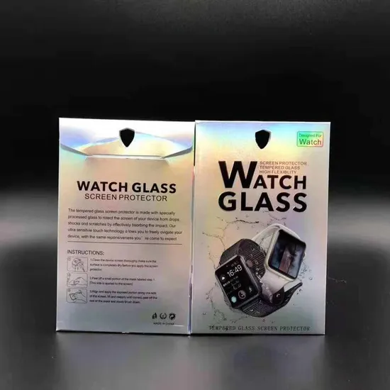 0.33mm Premium Clear Tempered Glass for Apple Watch Ultra 49mm 2.5D 9h iWatch Screen Protector for Apple Watch 7 8 Se 41mm 45mm