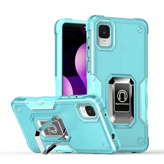 Armor Phone Case with Magnetic Built-in Kickstand for TCL Ion Z