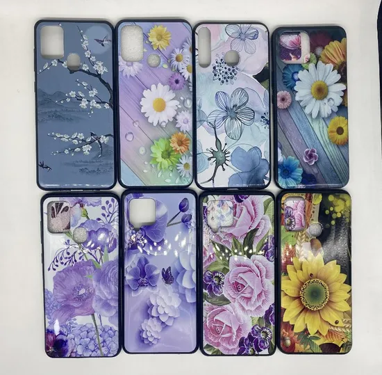 Cheap TPU Phone Cover Africa Mobile Case Flower Custom Print