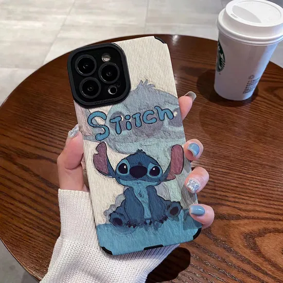 Designer Cartoon Mario Stitch Mobile Phone Case for iPhone 15 14 13 12 11 PRO Max Plus Xr Back Cover