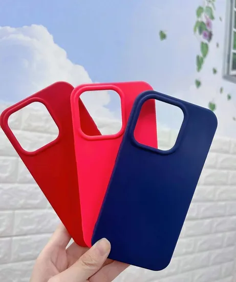 Hot Selling Liquid 2.0mm TPU Phone Case with Fabric Cloth for Samsung S24 S23 Xiaomi Redmi A3