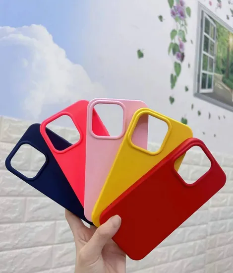 Hot Selling Liquid 2.0mm TPU Phone Case with Fabric Cloth for Samsung S24 S23 Xiaomi Redmi A3