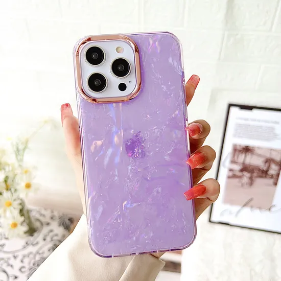 Ins Style Fancy Shell Electroplating Mobile Cell Cover for iPhone15 Phone Case for iPhone 11 12 13 14 PRO Plus Max