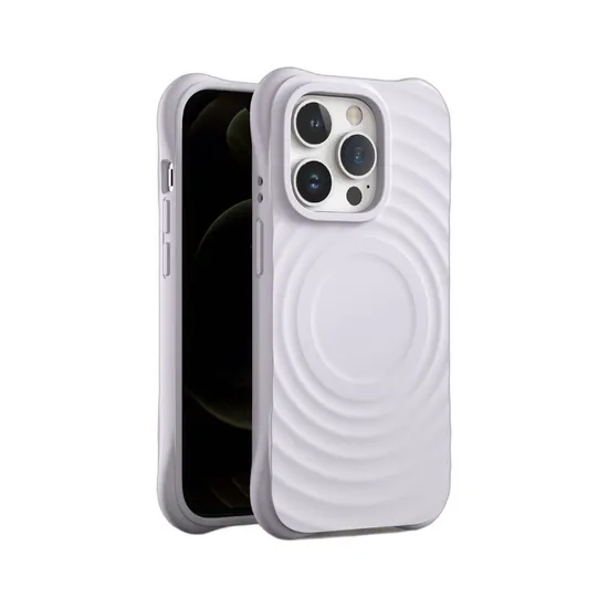 Luxury High Quality Magnetic Wave Water Phone Case for iPhone 15PRO 14/13