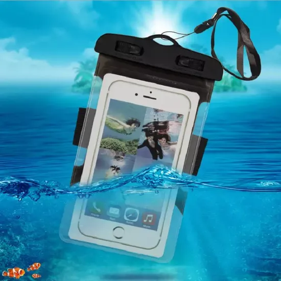 Neoprene Universal Waterproof Phone Bags PVC Pouch Sport Armband Smartphone