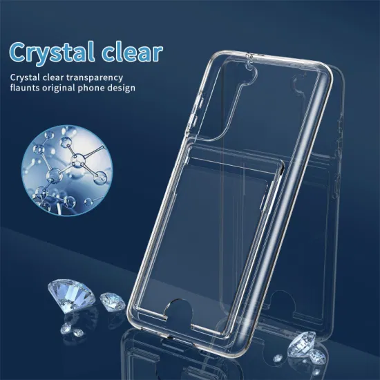 for Samsung Galaxy S22 Phone Case Transparent PC TPU S21 Ultra Cases