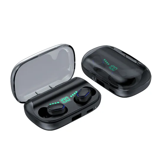 9d HiFi Stereo Waterproof in Ear Headphone Bt 5.3 Tws Earphones LED Display Wireless Bluetooth Earbuds