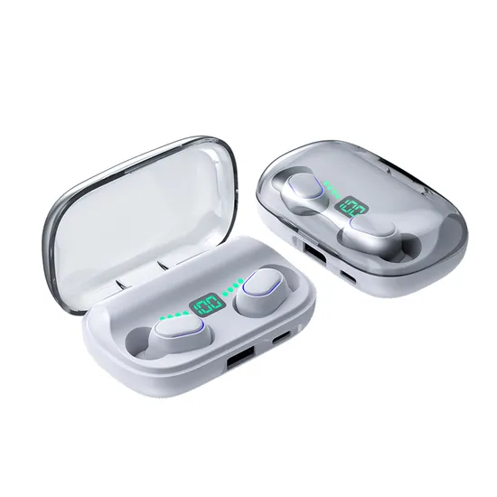 9d HiFi Stereo Waterproof in Ear Headphone Bt 5.3 Tws Earphones LED Display Wireless Bluetooth Earbuds