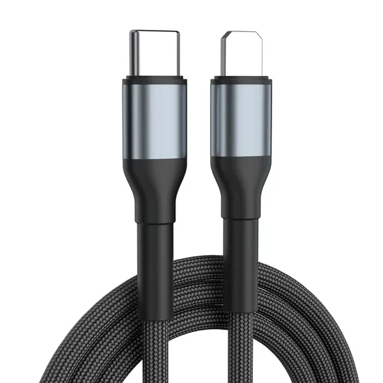 1 Meter 2 Meters Sr Lengthened Reinforced Upgraded Charging Data Cable Type-C to Lightning Charging Cable