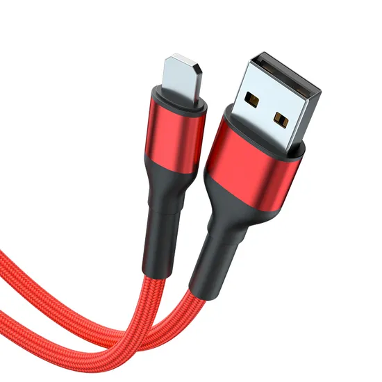 1 Meter 2 Meters Sr Lengthened Reinforced Upgraded Charging Data Cable USB to Lightning Charging Cable