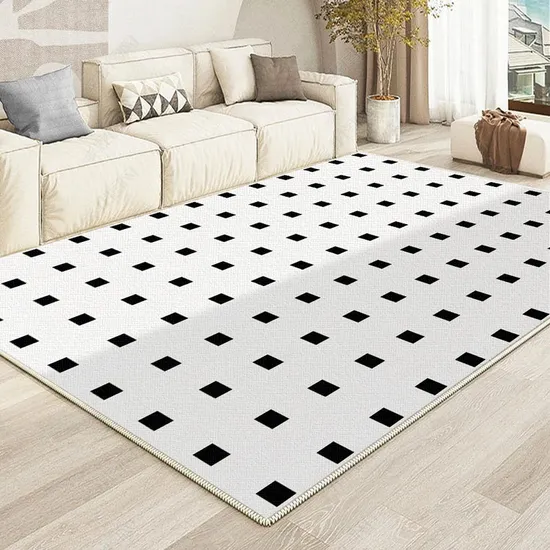 Custom Friendly Non-Woven Print Lving Room Carpet Floor Mat Drawing Room Rug