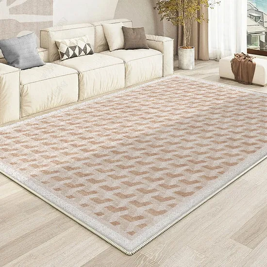 Custom Friendly Non-Woven Print Lving Room Carpet Floor Mat Drawing Room Rug