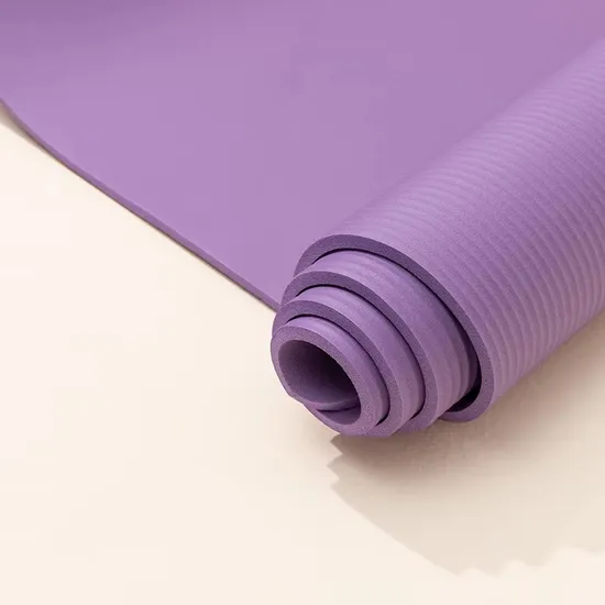 Custom Non-Slip Extended Rubber Sports Gym Yoga Mat Home Exercise