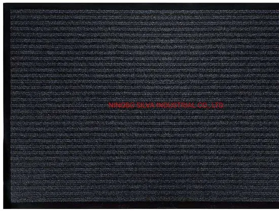 Custom Waterproof Washable PVC Outside Door Mats Anti-Slide Rubber Back Mat