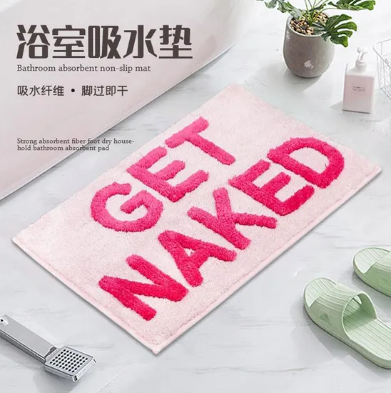 Custom Waterproof Washable PVC Outside Door Mats Anti-Slide Rubber Back Mat