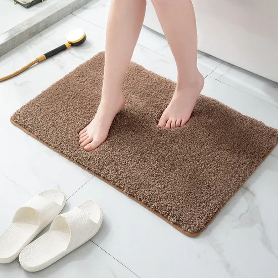 Fashionable PVC Anti-Slip Bath Mat Rubber Back Bathroom Mat