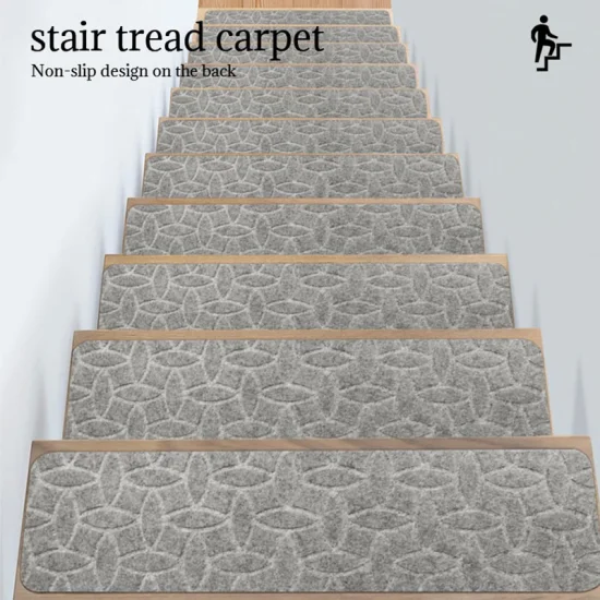 Funky Prints Pet Friendly Satin Resistant Kids Safety Soft Step Staircase Mat