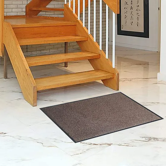 Gad Home Front Door Mat Waterproof and Washable PVC Outside Door Rugs