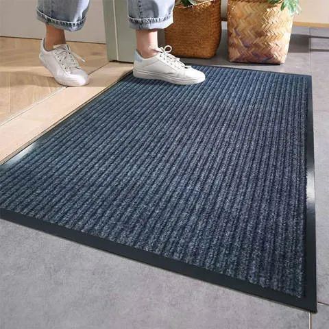 Gad Home Front Door Mat Waterproof and Washable PVC Outside Door Rugs