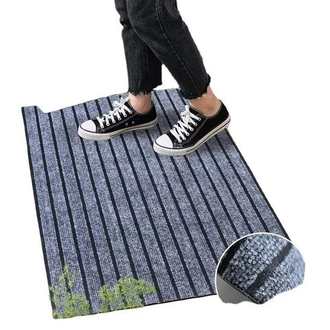 Gad Home Front Door Mat Waterproof and Washable PVC Outside Door Rugs