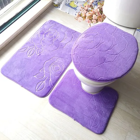 High Quality Durable Multi-Function Innovation Factory Outlet Multiple Repurchase Custom Toilet Mat