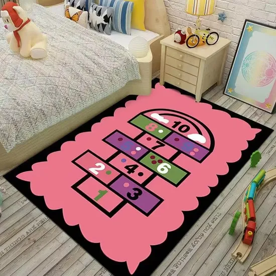 Machine Washable Durable High Satisfaction Multiple Repurchase Fast Delivery Wholesale Play Rug