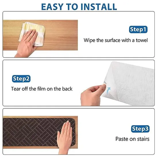 New Style Stair Treads Carpet Non Slip Rug Home Floor Mat Rug