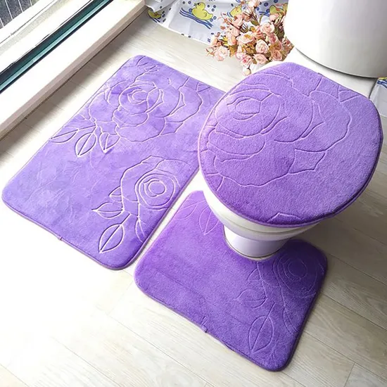 OEM Leading Factory Price Existing Goods Multi-Function Innovation Hot Sale Toilet Rug