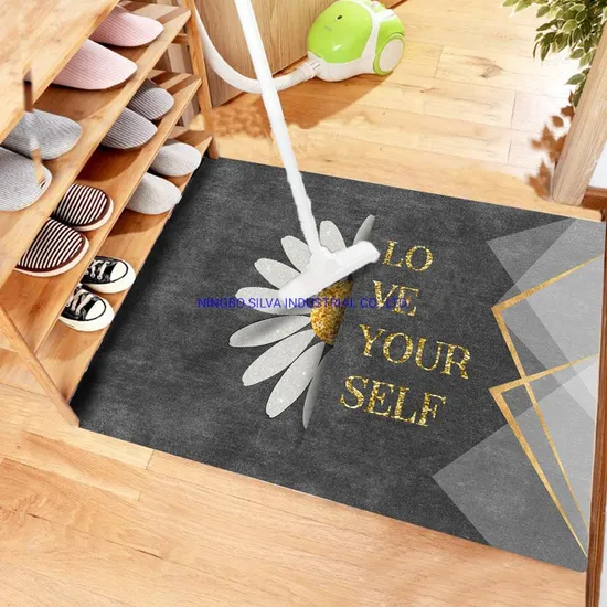 Outdoor Home Door Mat Entrance Carpet Bathroom Absorbent Anti-Slip Mats