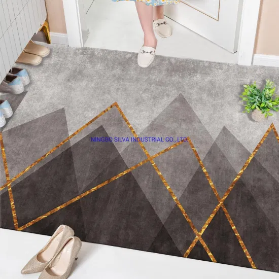 Outdoor Home Door Mat Entrance Carpet Bathroom Absorbent Anti-Slip Mats