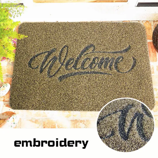 Polypropylene Scratch Ground Doormat Entrance Outdoor Door Mat