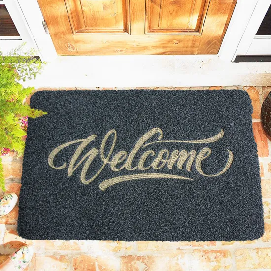 Polypropylene Scratch Ground Doormat Entrance Outdoor Door Mat