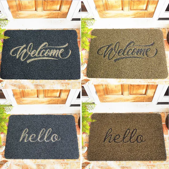 Polypropylene Scratch Ground Doormat Entrance Outdoor Door Mat