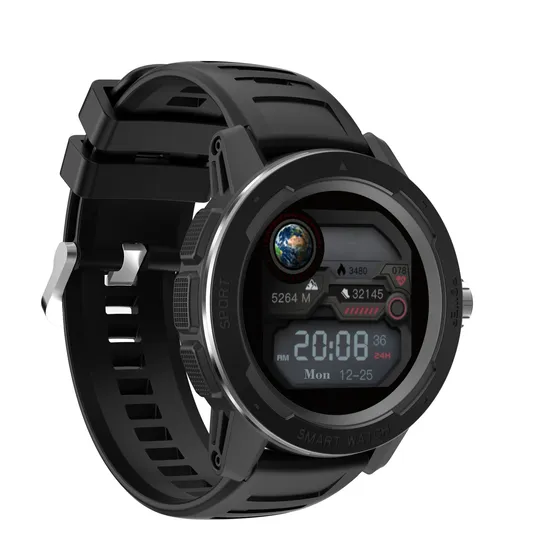 Fashion IP68 Waterproof Smart watch with Bluetooth Music Heart rate Blood pressure HT6