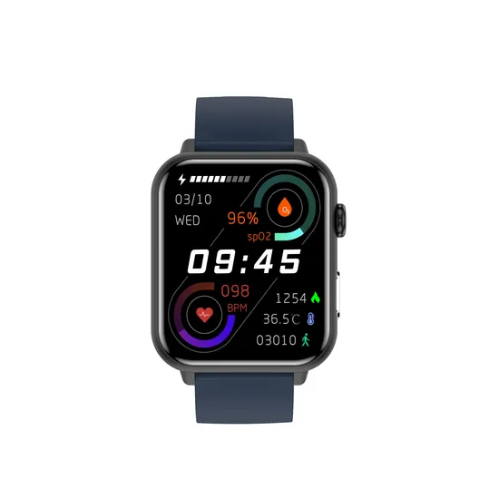 Fashion design Blood Pressure Smartwatch for Women Men ECG SPO2 heart Rate thermometer Smart Watch E200