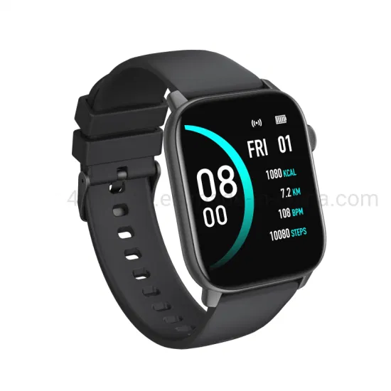 Latest IP68 Waterproof Bt Music Control Smart Watch with Heart Rate SPO2 KW76