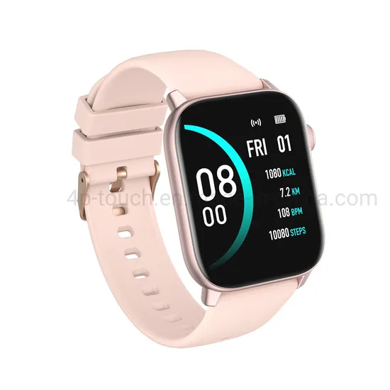 Latest IP68 Waterproof Bt Music Control Smart Watch with Heart Rate SPO2 KW76