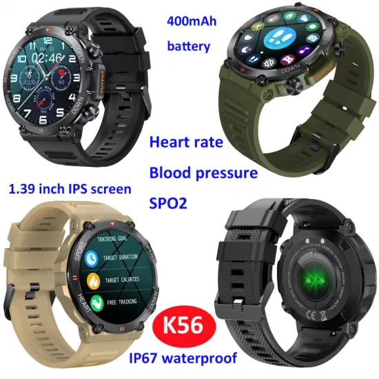 Outdoor Sports Smart Watch for Men Answer Call Smartwatch Women Wristwatch Fitness Bracelet Electronic Clock K56