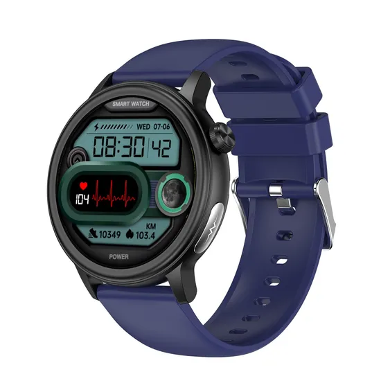 Bluetooth Call 1.39 Inch IP68 Waterproof ECG PPG Men Women Healthcare Smart Watch with Body Temperature SPO2 BP Blood Glucose Monitor ET470