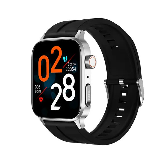 Fashion IP67 Waterproof PPG ECG BT Call Long Battery Life Smart Watch with Blood Pressure HR SPO2 Body Temperature GT22