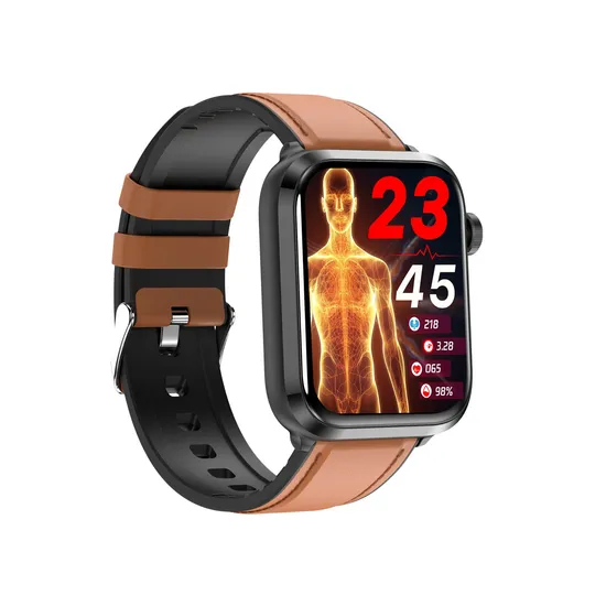 Good quality Heart Rate Blood Pressure Blood Oxygen Monitoring Blood Glucose Healthcare Smart bluetooth Watch F220