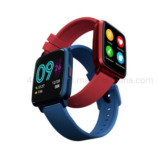 IP67 Body Temperature Bt Call Kids Smart Watch with Heart Rate Blood Pressure SpO2 CV12