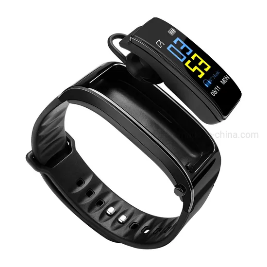 New Accurate Heart Rate Calories Monitoring Smart Watch Earphone Bracelet with Bt Call Y3 Plus