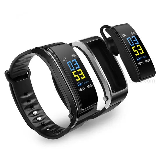 New Accurate Heart Rate Calories Monitoring Smart Watch Earphone Bracelet with Bt Call Y3 Plus