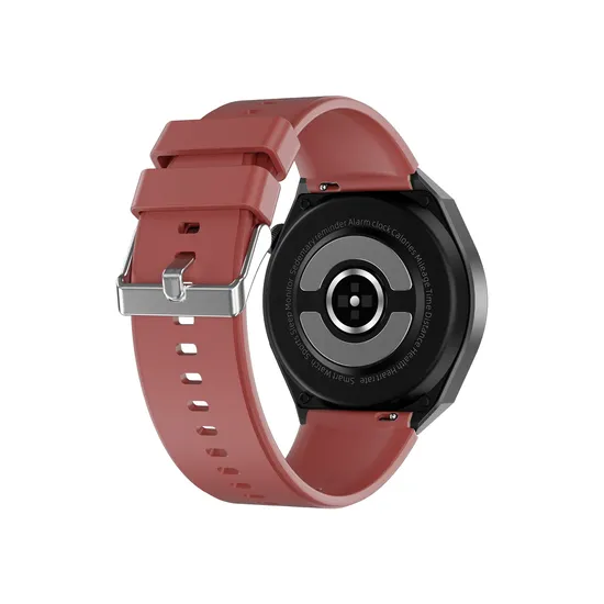 New Design ECG Bluetooth Round Screen PPG Heart Rate BP SPO2 Sport Fitness Smart Bracelet Watch TK20