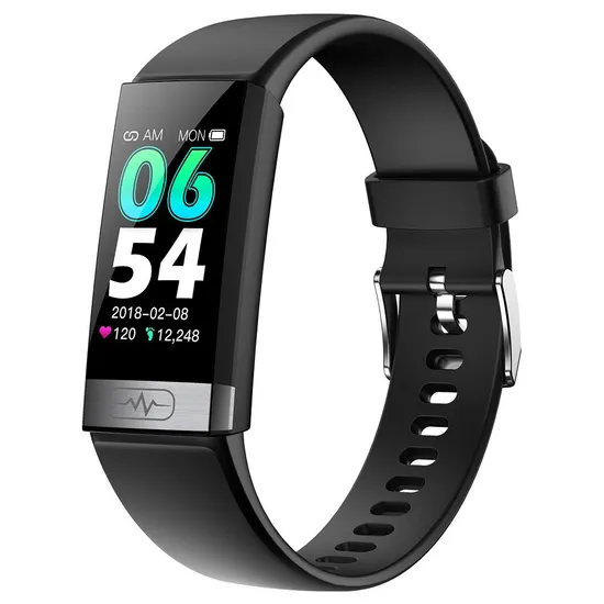 New ECG PPG Heart Rate Blood Sugar Body Temperature IP68 Waterproof Sport Smart Bluetooth Watch TK31