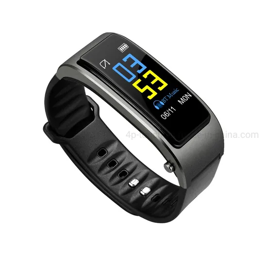 Quality Bt 4.1 Heart Rate Sleep Monitoring Smart Call Earphone Bracelet with Audio Player Y3 Plus