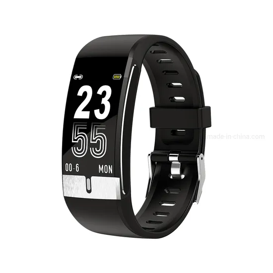 Smart Bracelet Body Temperature Watch Smart Watch with ECG heart rate blood pressure Monitoring E66