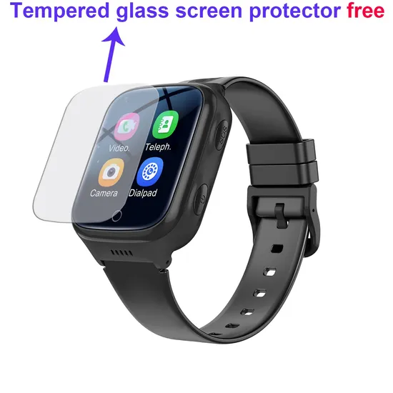 2024 New Developed Factory Supply 4G Waterproof IP67 Smart GPS Watch Tracker with Long Working Hours D35