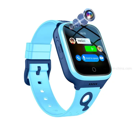 2024 New Developed Factory Supply 4G Waterproof IP67 Smart GPS Watch Tracker with Long Working Hours D35